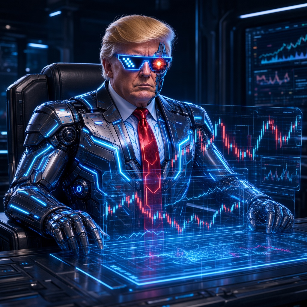Cyber Trump meme